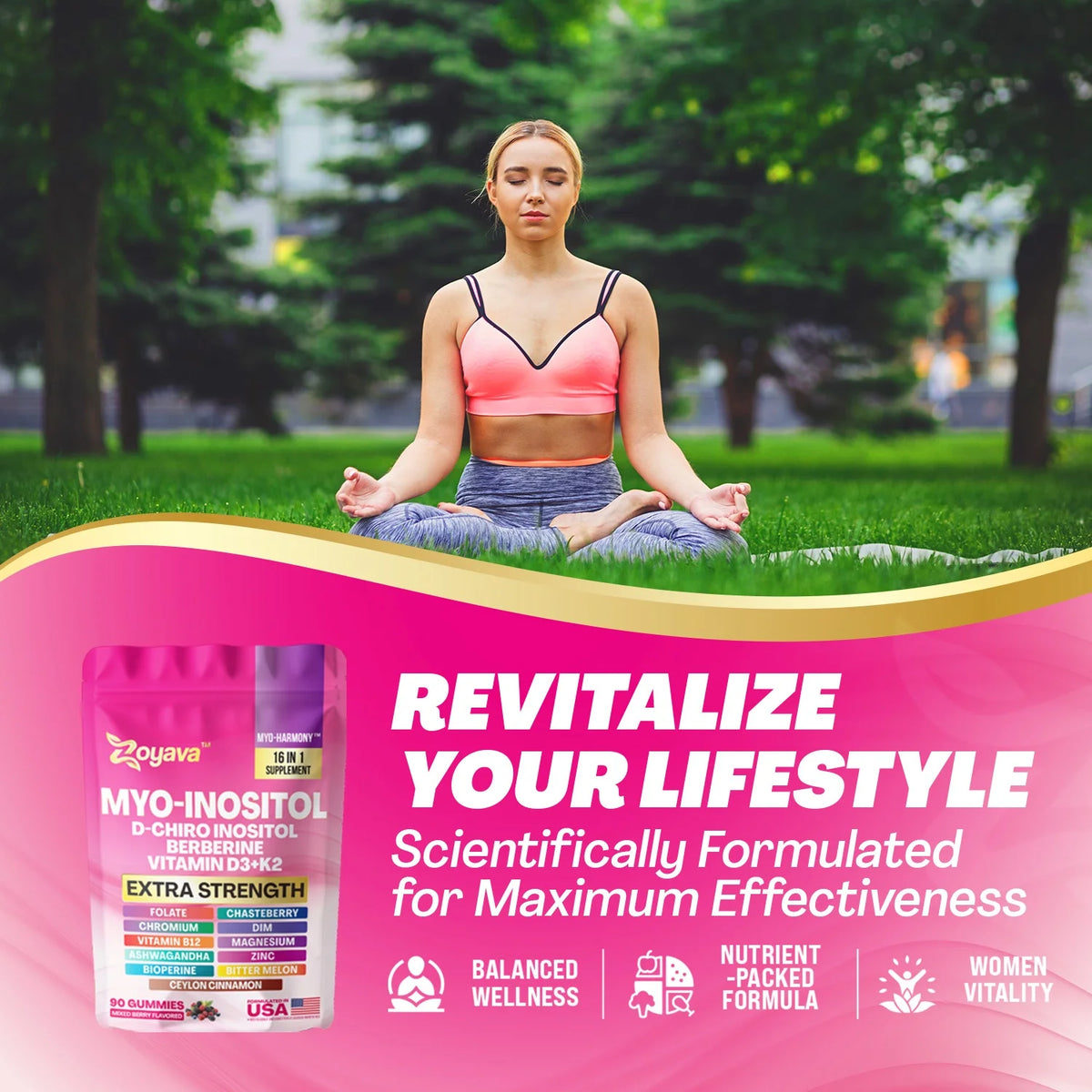 Zenvra™ 16-in-1 Hormone Gummies
