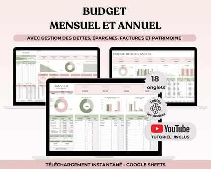 Family and couple budget table