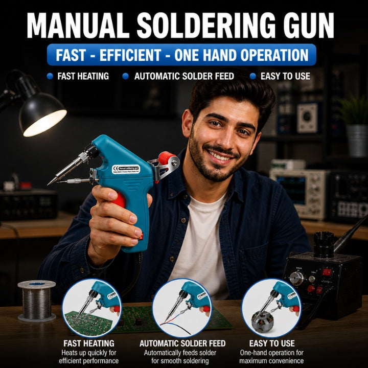 Fast Heating Manual Soldering Gun Tool