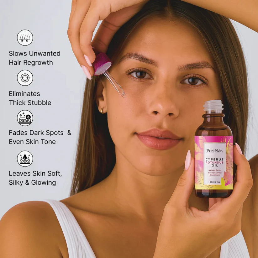 Cyperus Rotundus Oil™ for Hair Removal