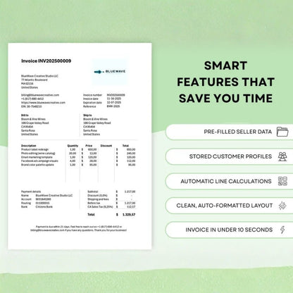 Automated Excel Invoice System Saves Time