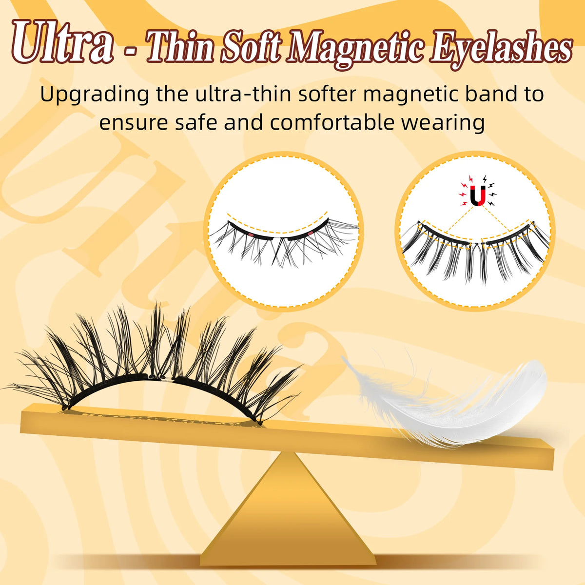 Magnetic Glue-free Eyelashes