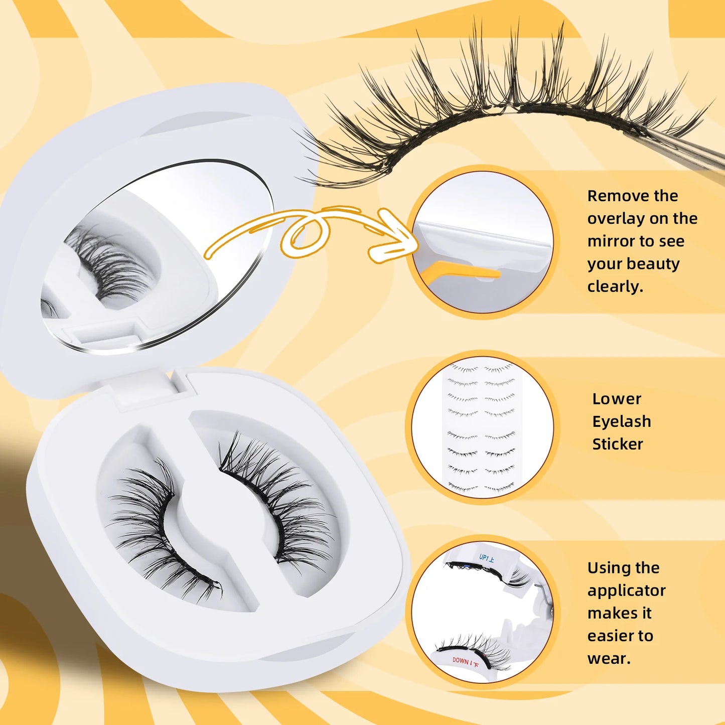 Magnetic Glue-free Eyelashes
