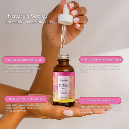 Cyperus Rotundus Oil™ for Hair Removal