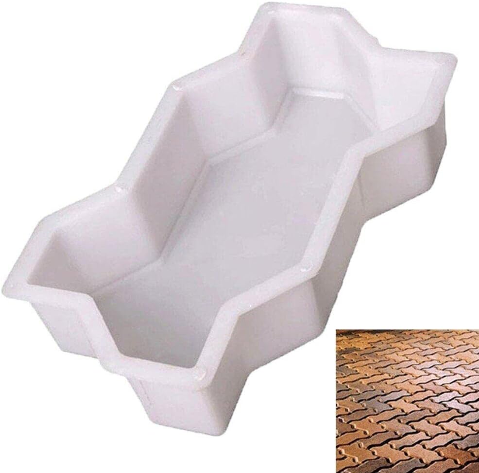 Concrete Paving Plastic Mold D-Shaped Dipping Mold