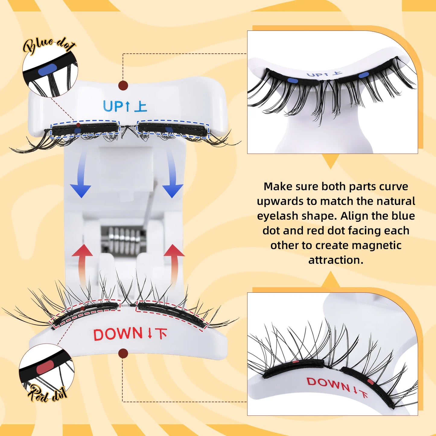 Magnetic Glue-free Eyelashes