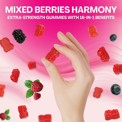 Zenvra™ 16-in-1 Hormone Gummies