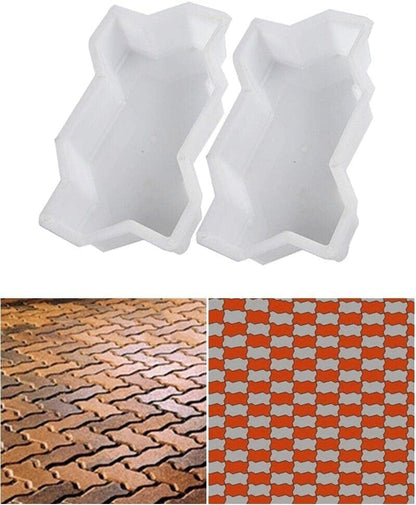 Concrete Paving Plastic Mold D-Shaped Dipping Mold