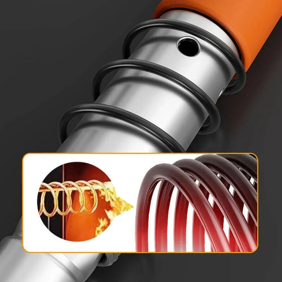 Portable Steel Nail Gun Adjustable Depth Control Lightweight w/ 50-100x Nails