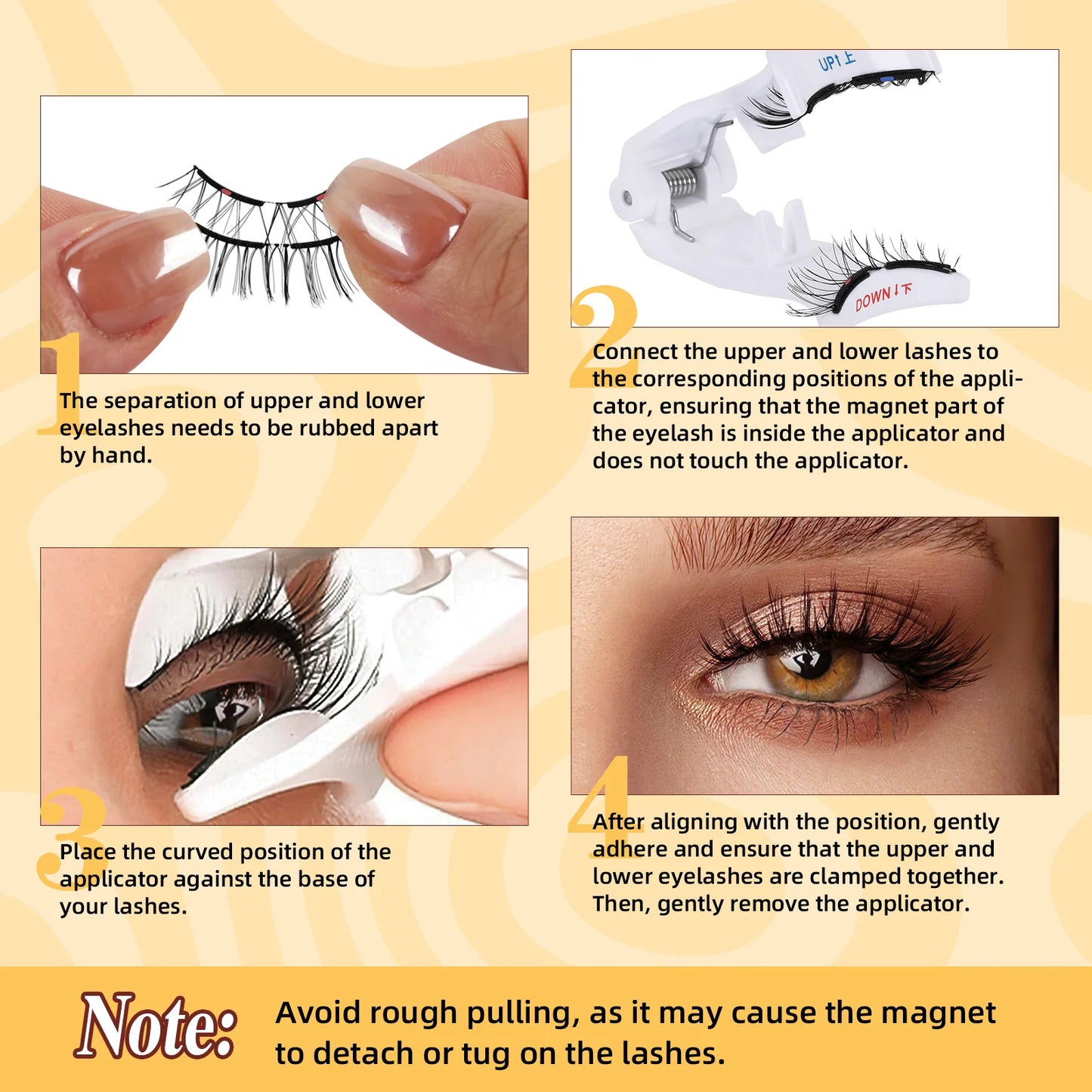 Magnetic Glue-free Eyelashes