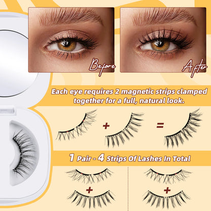 Magnetic Glue-free Eyelashes