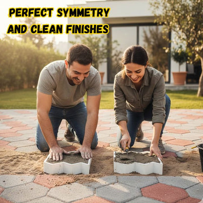 Concrete Paving Plastic Mold D-Shaped Dipping Mold