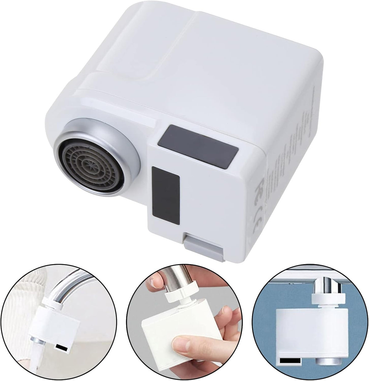 IFITech Polished Plastic Dual Sensor Water Faucet